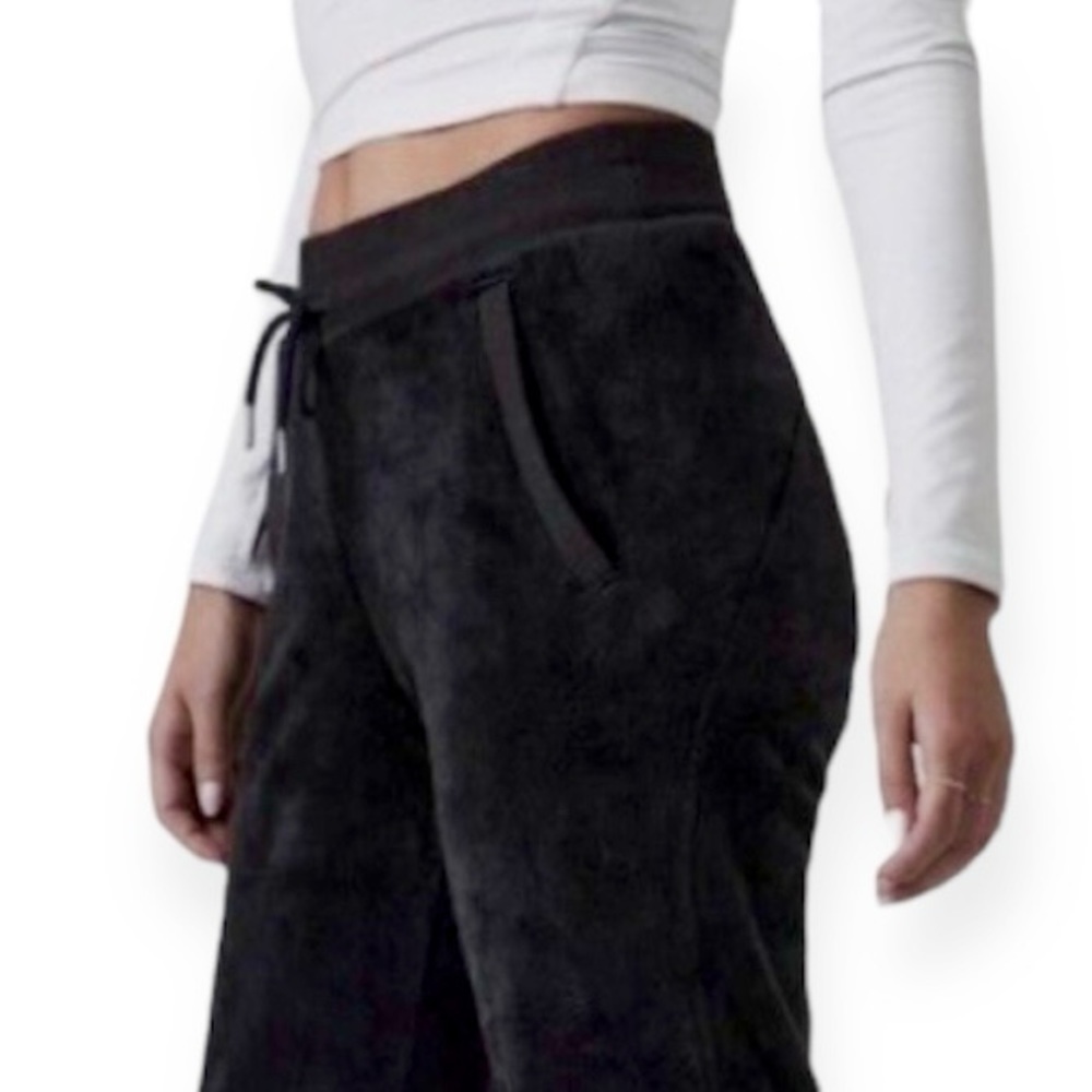Athleta Double Karma Cozy Recover Joggers Black Size Medium  NWT - Picture 6 of 15